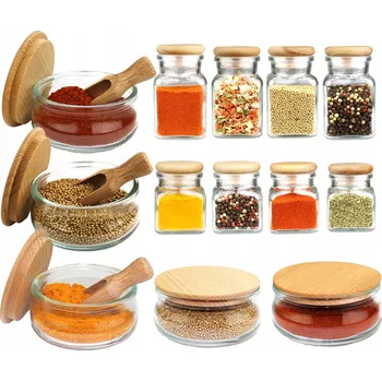 Sklenice Sklenice na koření 4x 120 ml 4x 150 Ml 5x 210 ml