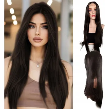 Paruka Paruka polodlouhé syntetické vlasy tmavá blond Althair dámská