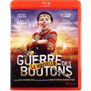 Blu-ray film War of the Buttons (Wojna guzików) Blu-ray disk