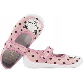 Dívčí bačkory RAWEKS PAPUČE PANTOFLE BALERÍNKY VLOŽKA KOŽENÁ 35