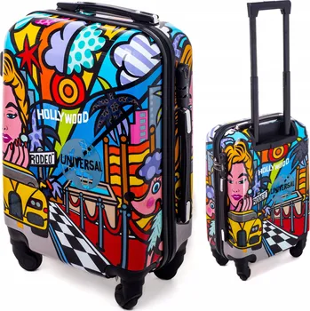 RGL Malý kabinový kufr z ABS plastu, tvrdá skořepina, 5188 L, 35 l