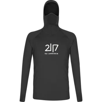 Pánská mikina 2117 of Sweden Undal funkční mikina s kapucí Black XXL