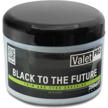 Čistič plastových dílů ValetPro Black To The Future Trim and Tyre Dressing 250ml ošetření plastů a pneu