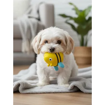 Hračka pro psa Sinsay - Pískací hračka pro psy ve tvaru včely - žlutá - 832IA-11X - 832IA-11X-ONE