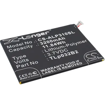 Baterie pro mobilní telefon Baterie Cameron Sino CS-ALP310SL pro Alcatel One Touch Pop 7S - neoriginální