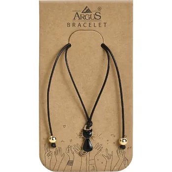 Náramek ARGUS Náramek - černá kočka 23630001