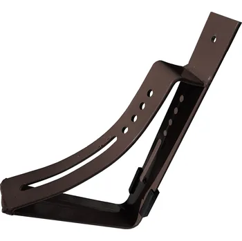 PRODOMOS line Držák komínových lávek UNI U pro šindelové a plechové krytiny RAL 8019 šedohnědá