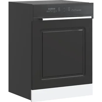 Kuchyňská skříňka Panel na myčku "Kalmar" černý 60x1,5x67 cm kompozitní dřevo - 8721158420046