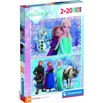 Clementoni puzzle 2X20 Ledové Království 2