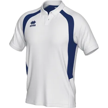 Pánské tričko ERREA´ ERREA ARCO polokošile BARVA: bílá - tmavě modrá, Velikost: XXS Raglánové rukávy, kontrastní vsadky, vyšívané logo