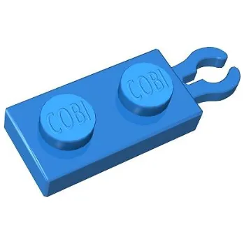 Hračka Náhradní díl - Úchyt 1x2 1/3 COBI, Barva Tmavě modrá-44381