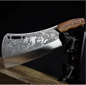 Kuchyňský nůž Kuchyňský sekáček Royal Tygr Hnědá