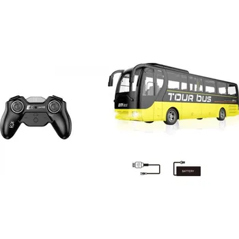 RC model auta Alltoys Autobus na dálkové ovládání žlutý