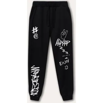 Chlapecké tepláky - Winkiki WJB 22112, černá Barva: Černá, Velikost: 134