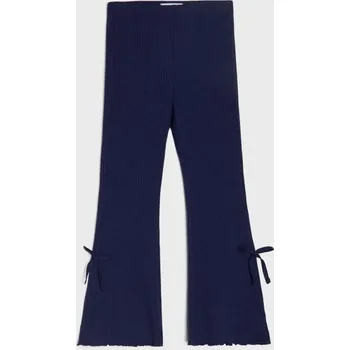 Dívčí kalhoty Sinsay - Rozšířené legíny - námořnická modrá - 717DW-59X - 717DW-59X-128