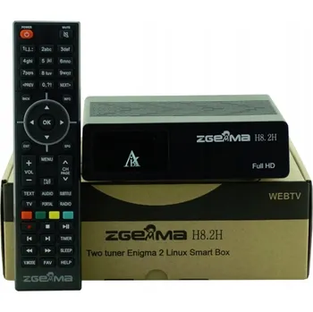 IP kamera Dekodér DVB-C, DVB-S, DVB-S2, DVB-T, DVB-T2 Zgemma H8.2H