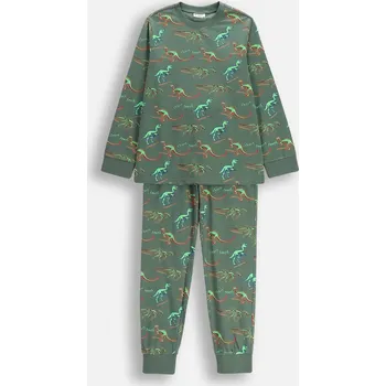 Chlapecké pyžamo Dětské pyžamo s dlouhým rukávem pro chlapce Dinosaurus velikost 116/122 Coccodrillo ZC5