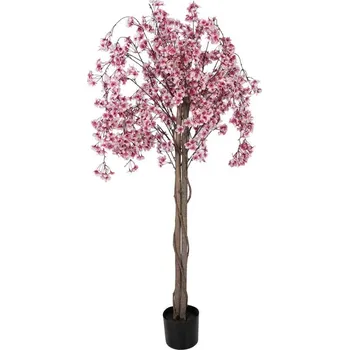 Dekorační strom broskvoň s růžovými květy Peach Blossom - 30*30*150 cm