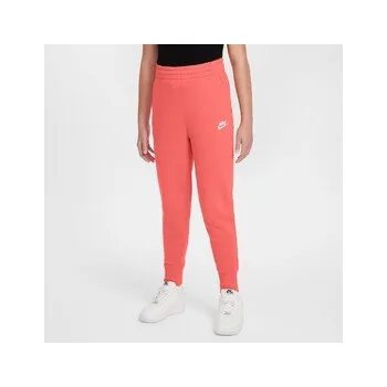 Nike Sportswear Club Fleece Big Kids (Girls) High-Waisted Fitted Pants S