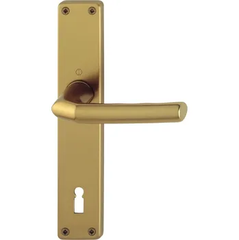 Dveřní kování Dveřní kování BIRMINGHAM, interiérové, klika-klika, dl. štítek, OB 90 Bronz elox