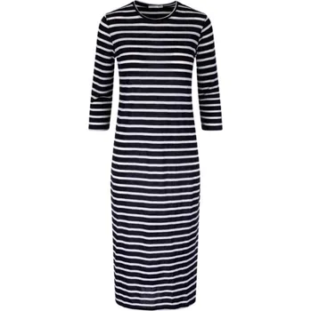 Dámské šaty Dámské vlněné šaty s tříčtvrtečním rukávem Seil We Norwegians Modrá S