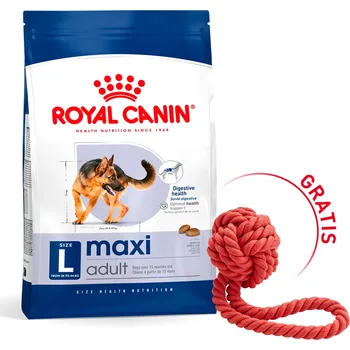 Krmivo pro psa ROYAL CANIN Maxi Adult 4kg suché krmivo pro dospělé psy do 5 let, velká plemena + míček pro psy ZDARMA!