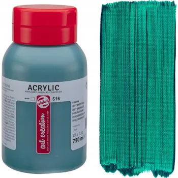 Vodová barva Akrylové barvy Talens zelená 1 ks 750 ml