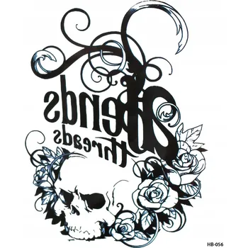 Odstranitelné tetování Dočasné tetování TATTOO 3D vzory nápis nápisy