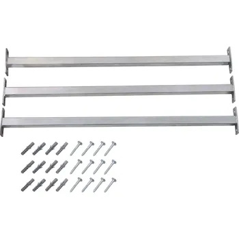 Dětská zábrana Nastavitelná bezpečnostní zábrana na okno 3 ks 710–1 200 mm - 8718475737964