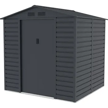 Zahradní domek Gardol Domek na nářadí Easy One, kov, 3,7 m², antracit&nbsp;EVAN PLUS