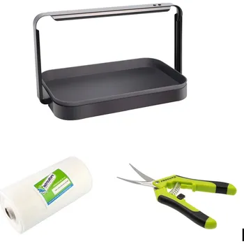 Osvětlení pro růst rostliny Urban Microgreens LED Set, 16W, 6400K, s netkanou textilií a nůžkami