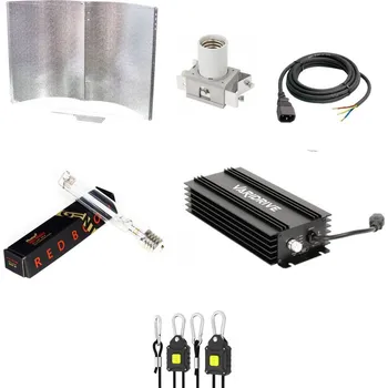 Osvětlení pro růst rostliny Growmarket Digitální set HPS 600W, kompletní set osvětlení na 1.44 m2