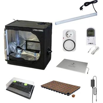 Příslušenství pro skleník Growmarket Sadbovací komplet Urban Propagation Medium, 60x40x60 cm