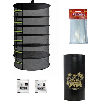 Kosmetická sada Growmarket Dry Set Basic, sada na sušení bylinek