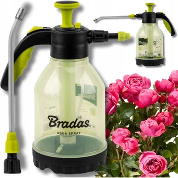 Postřikovač Ruční tlakový postřikovač zahradní 2 l + nástavec Bradas AQUA SPRAY CLEAR