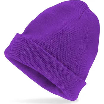 Čepice ČEPICE DISCO FIALOVÁ LYŽAŘ KARNEVAL PÁRTY ZIMA