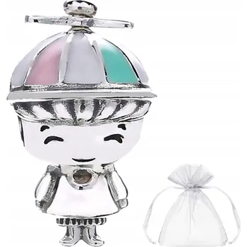 Přívěsek Přívěsek charm chlapec s čepicí a větrníkem Diamond