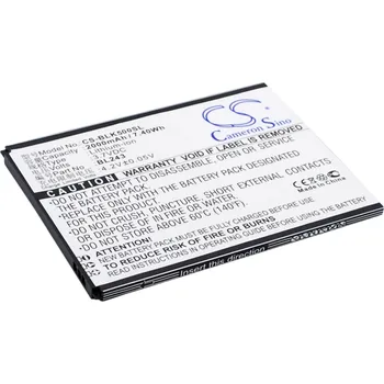 Baterie k notebooku Baterie Cameron Sino CS-BLK500SL pro Lenovo Lemon K3 Note - neoriginální