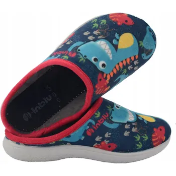 Chlapecké bačkory INBLU DĚTSKÉ PAPUČE / SANDÁLY DINOSAURUS B9-49 29