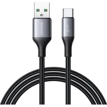 Datový kabel Kabel Joyroom S-A28 Flash Series 3A USB-A - USB-C 1m - černý