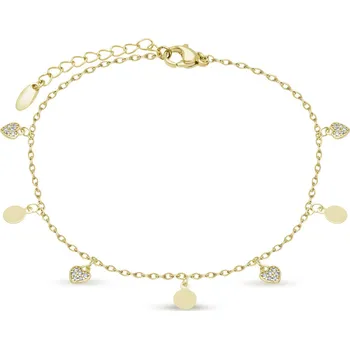 Řetízek VERONA 3143 Řetízek na nohu srdíčka Ellami