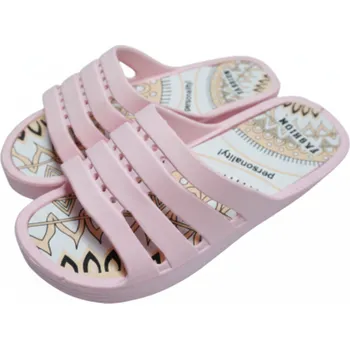 Dámské pantofle Gumové pantofle dámské sv.růžové Listar 9063B