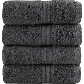 Utěrka Prémiové mycí utěrky SOLUND 4 ks antracitové 30x30 cm 600 g/m² - 8721012147904