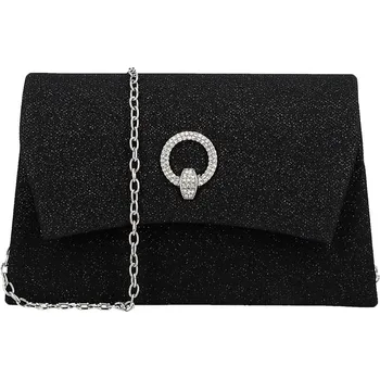 Kabelka Trendy dámské plesové psaníčko Michelle Moon Capri, černé