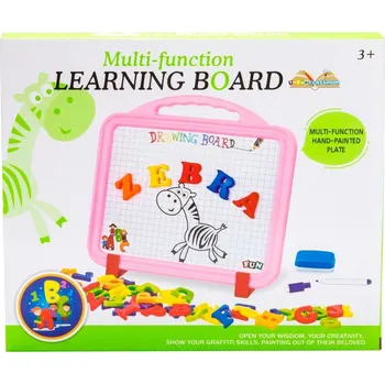 Magnetická kreslící tabulka Alltoys Kreslící tabulka (8815) růžová