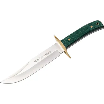 lovecký nůž Nůž Muela BW-Classic-16G Bowie Micarta Yuta Green