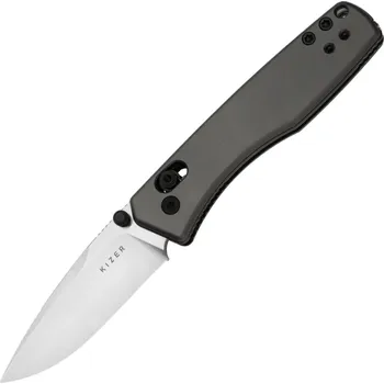 kapesní nůž Kizer Aegis AEB-L Grey Aluminum