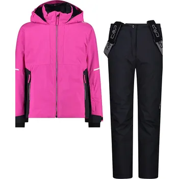 Dívčí bunda CMP Pink/ Schwarz 3686220 116