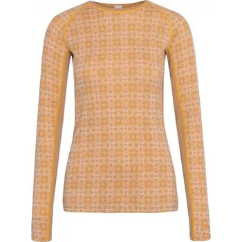 Dámská móda Dámské Merino triko s dlouhým rukávem&nbsp;Kari Traa&nbsp;Rose Light Hnědá L