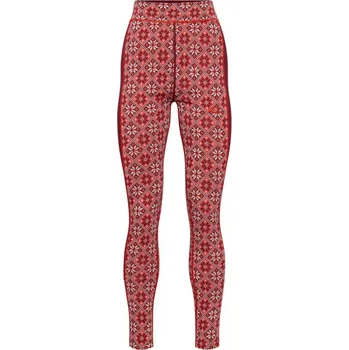 Dámské kalhoty Dámské Merino spodní kalhoty Kari Traa Rose Červená XXL